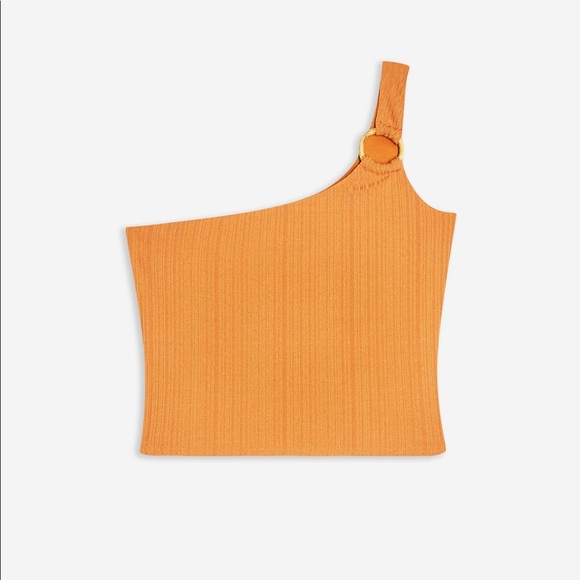 TOPSHOP one shoulder top - Picture 2 of 4